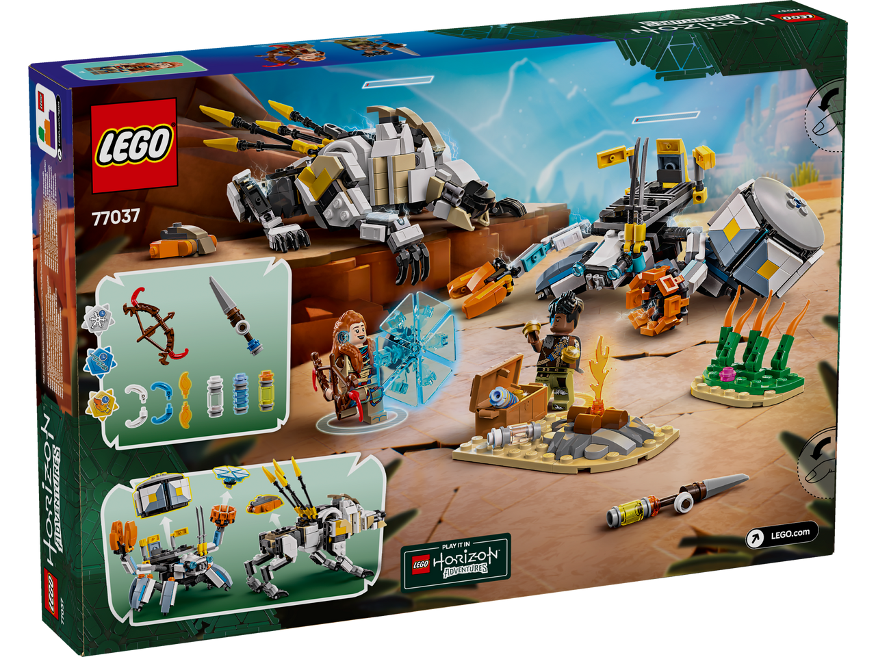 LEGO Horizon Adventures Aloy & Varl vs. Shell-Walker & Sawtooth 77037