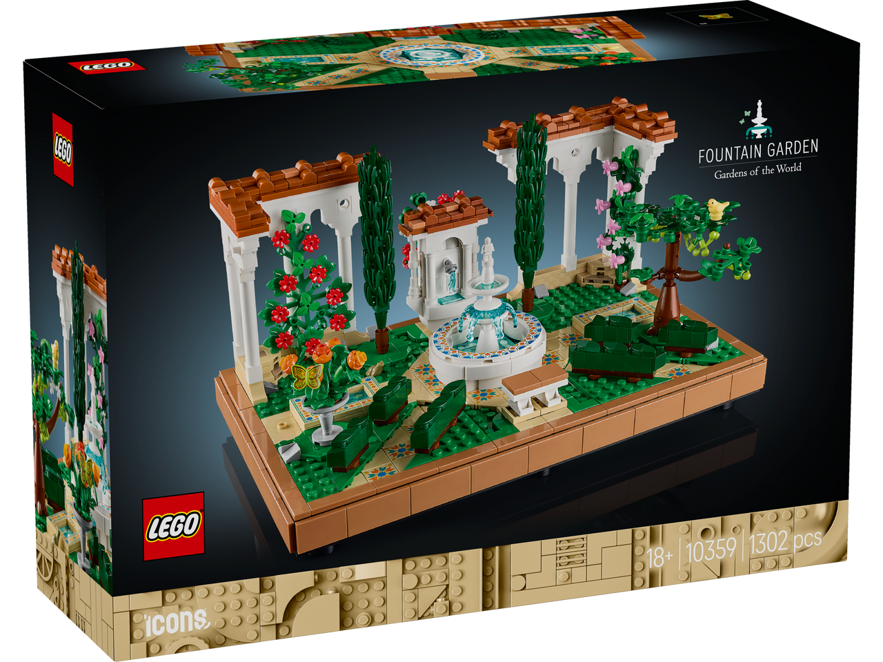 LEGO Icons Fountain Garden 10359 LEGO Icons Fountain Garden 10359