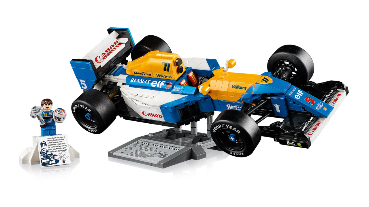 LEGO Icons Williams Racing FW14B & Nigel Mansell 10353 LEGO Icons Williams Racing FW14B & Nigel Mansell 10353
