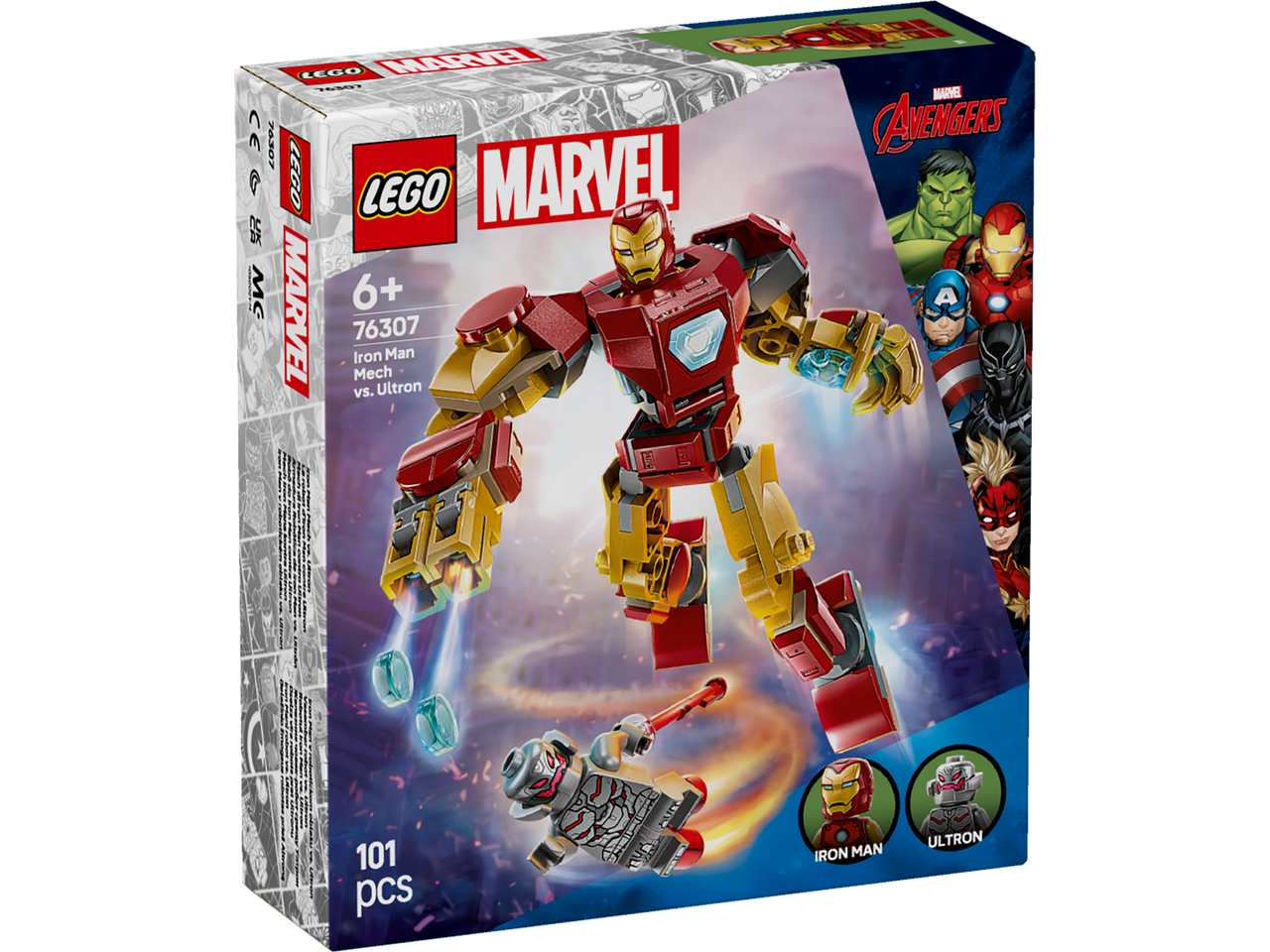 LEGO Marvel Iron Man Mech vs. Ultron 76307 LEGO Marvel Iron Man Mech vs. Ultron 76307