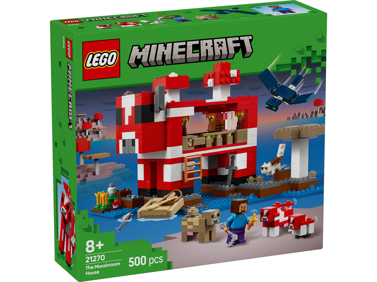 LEGO Minecraft The Mooshroom House 21270 LEGO Minecraft The Mooshroom House 21270