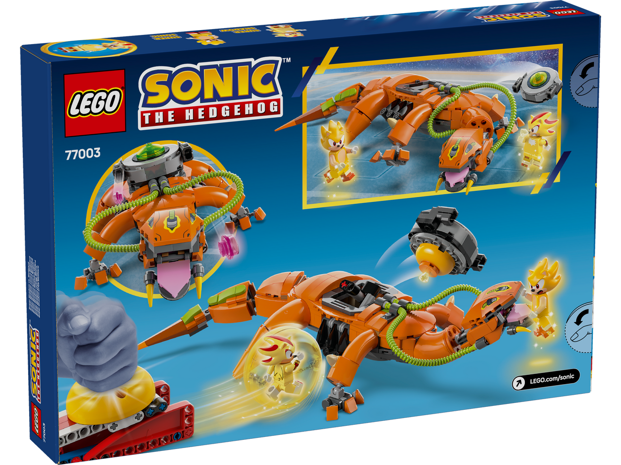 LEGO Sonic Super Shadow vs. Biolizard 77003