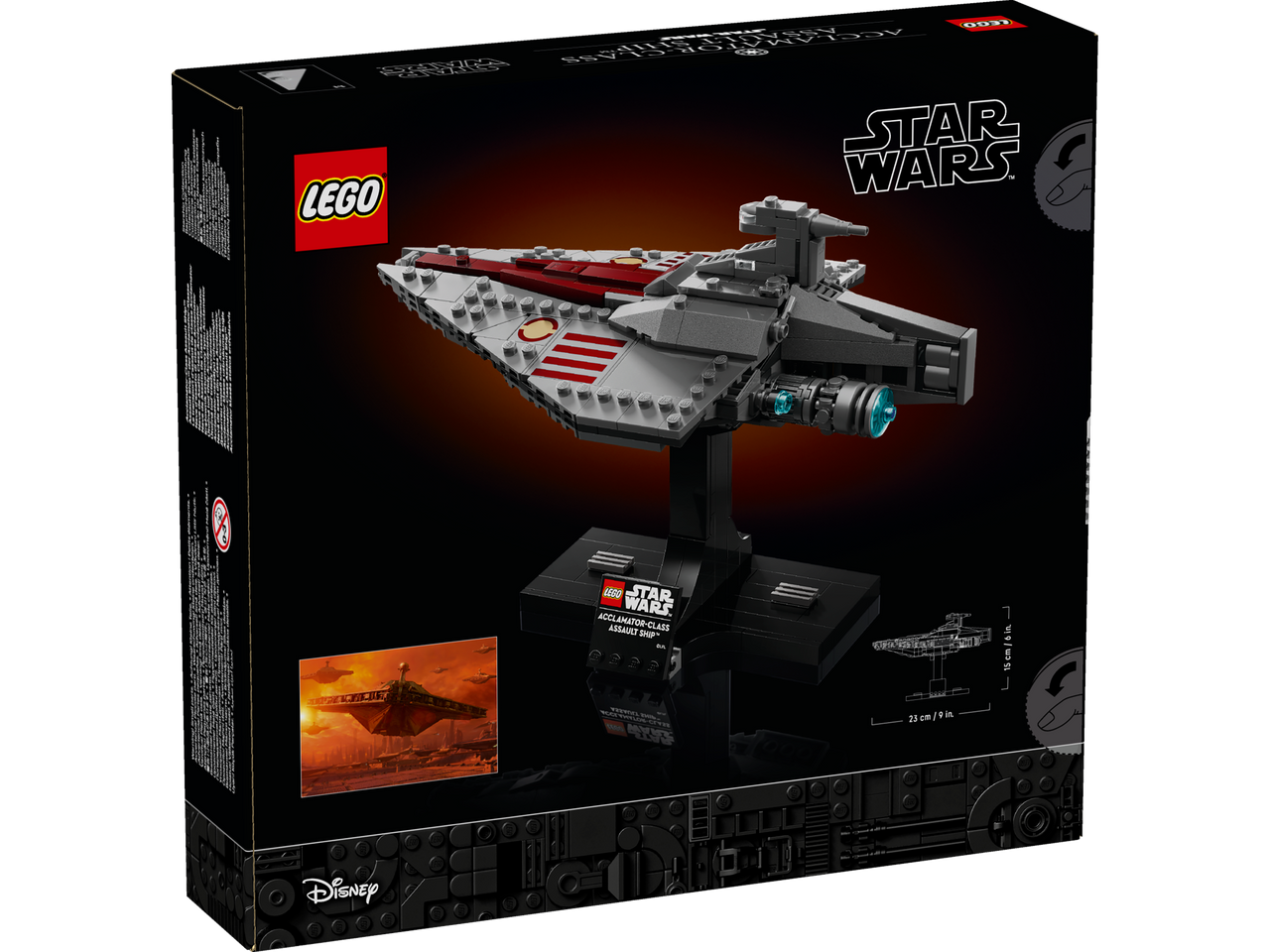 LEGO Star Wars Acclamator-Class Assault Ship 75404