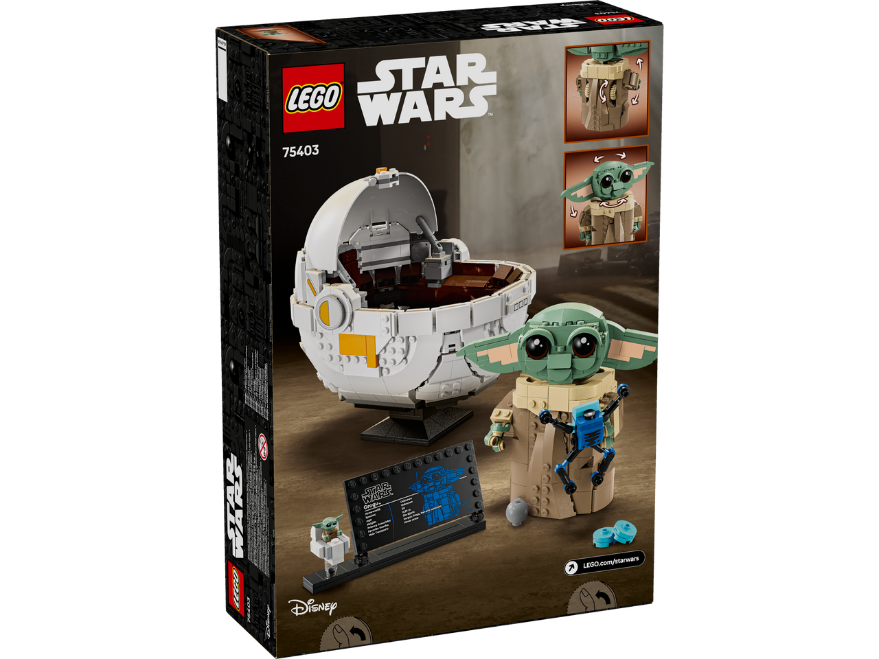 LEGO Star Wars Grogu with Hover Pram 75403 LEGO Star Wars Grogu with Hover Pram 75403