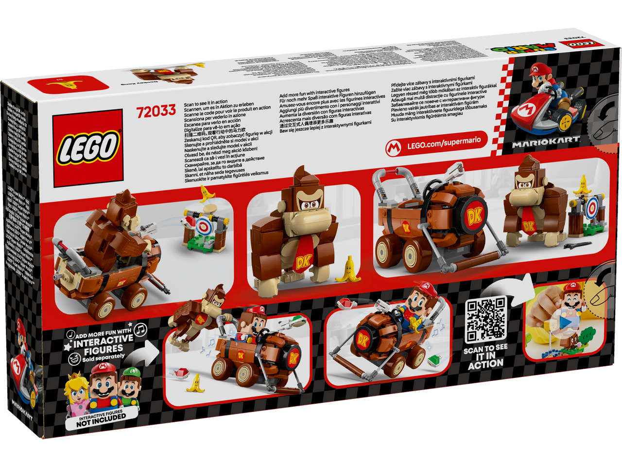 LEGO Super Mario Mario Kart Donkey Kong & DK Jumbo 72033