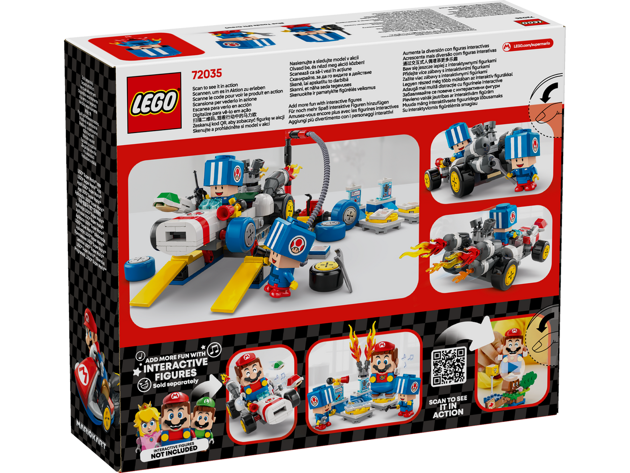 LEGO Super Mario Mario Kart Toad's Garage 72035