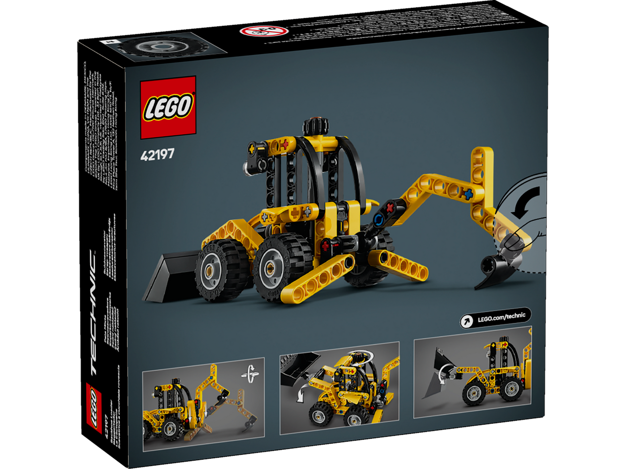 LEGO Technic Backhoe Loader 42197