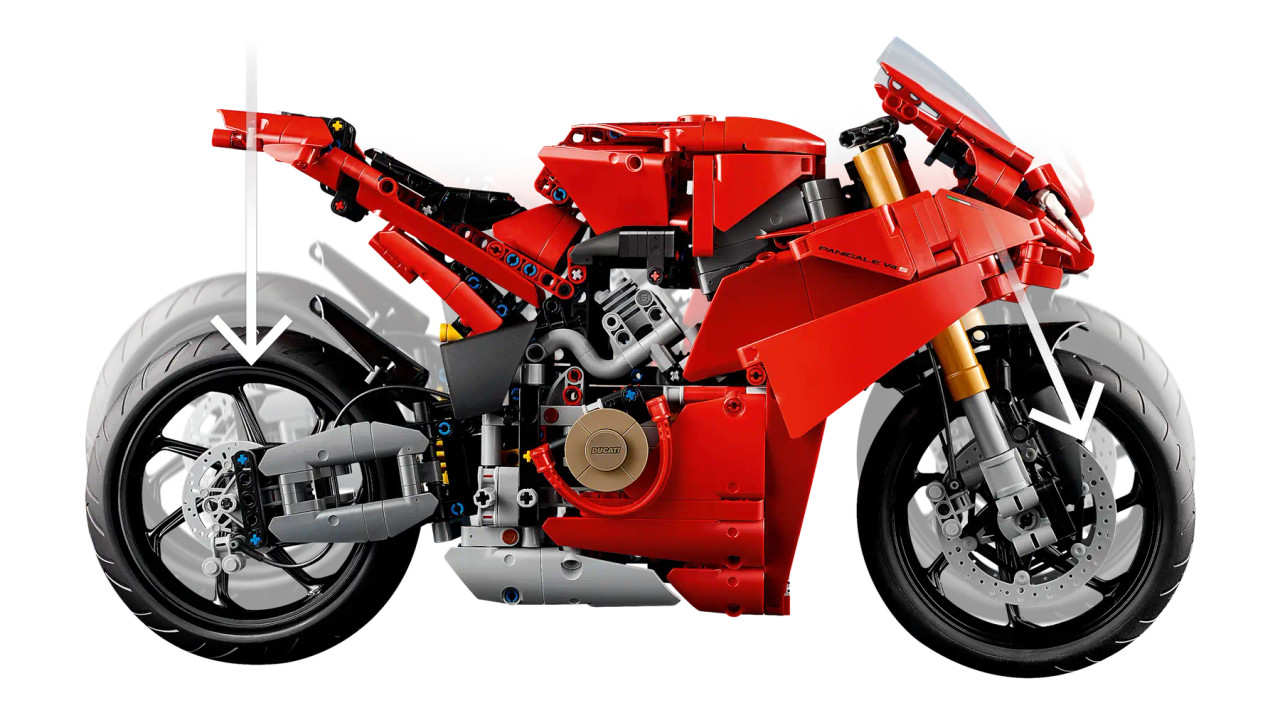 LEGO Technic Ducati Panigale V4 S Motorcycle 42202