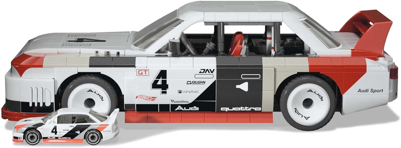 Hot Wheels Audi 90 Quattro Imsa GTO Building Toy Kit Hot Wheels Audi 90 Quattro Imsa GTO Building Toy Kit