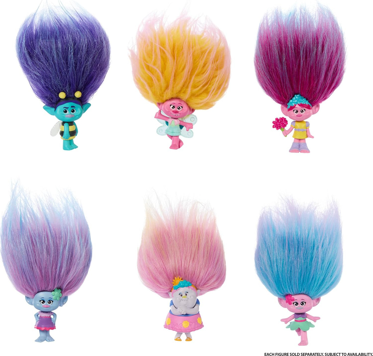 Dreamworks Trolls Band Together Rainbow Pom Poms Wave 2