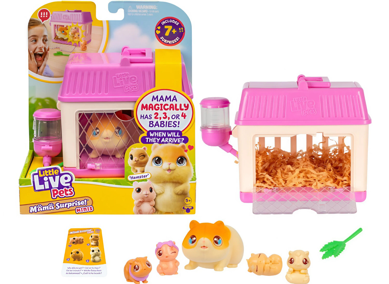 Little Live Pets Mama Surprise Sereis 4 Mini Playset