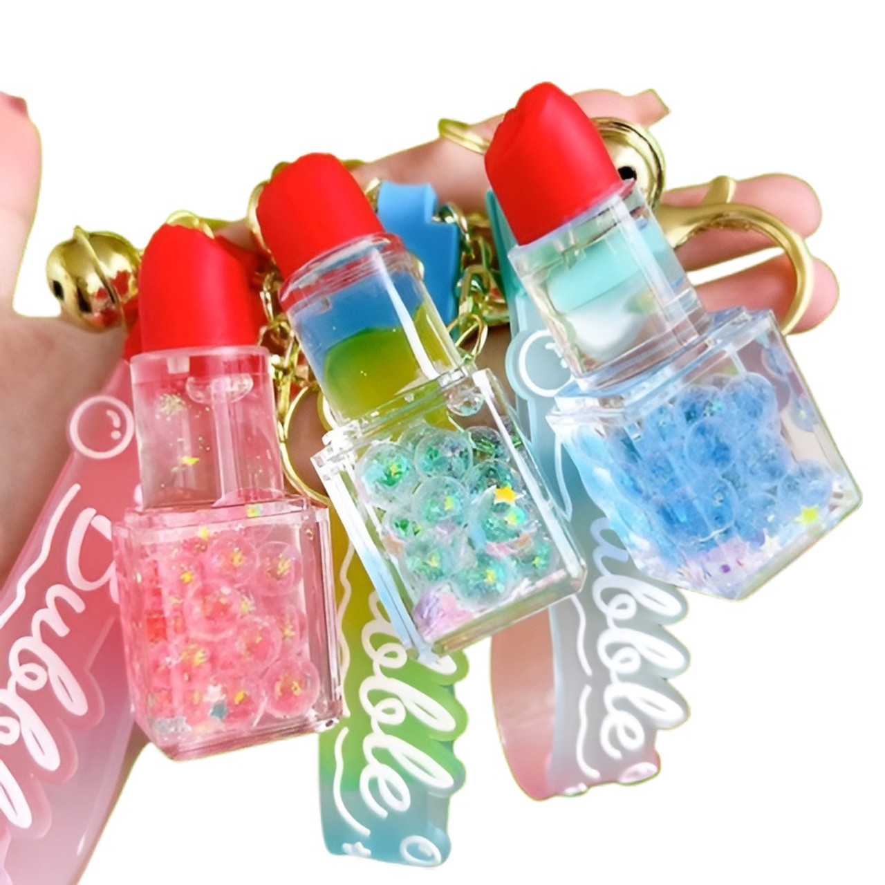 Lipstick Keychain