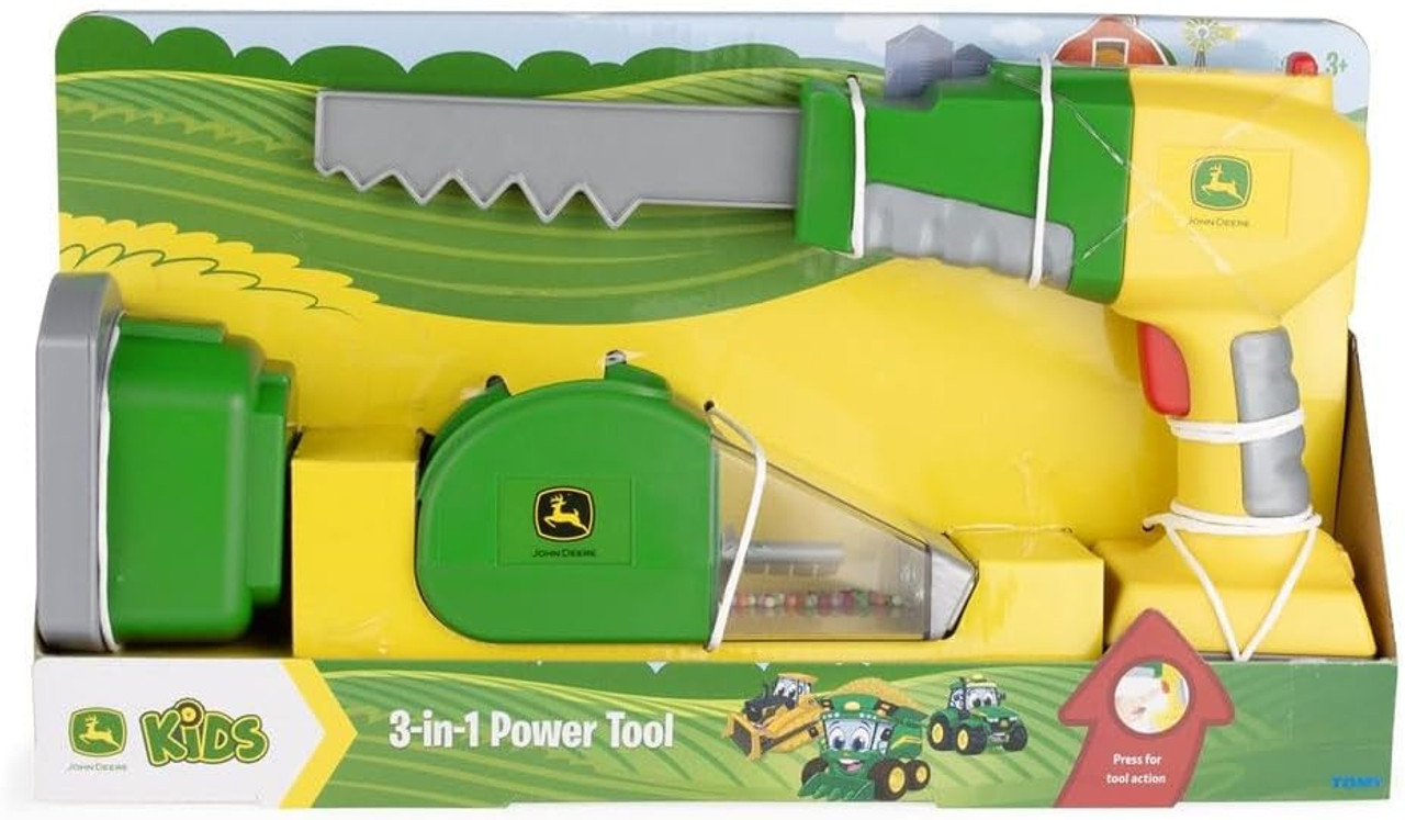 John Deere 3-in-1 Power Tool Set