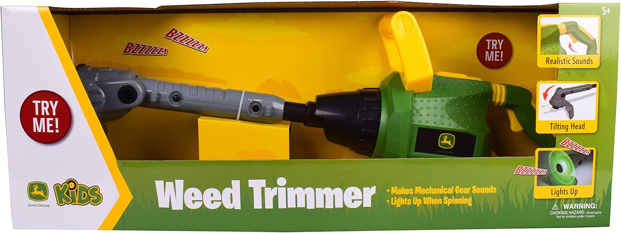 John Deere Light Up Weed Trimmer