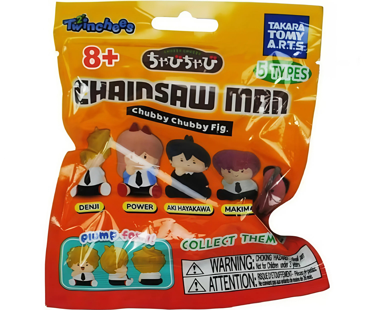 Twinchees Chainsaw Man Chubby Chubby Figure