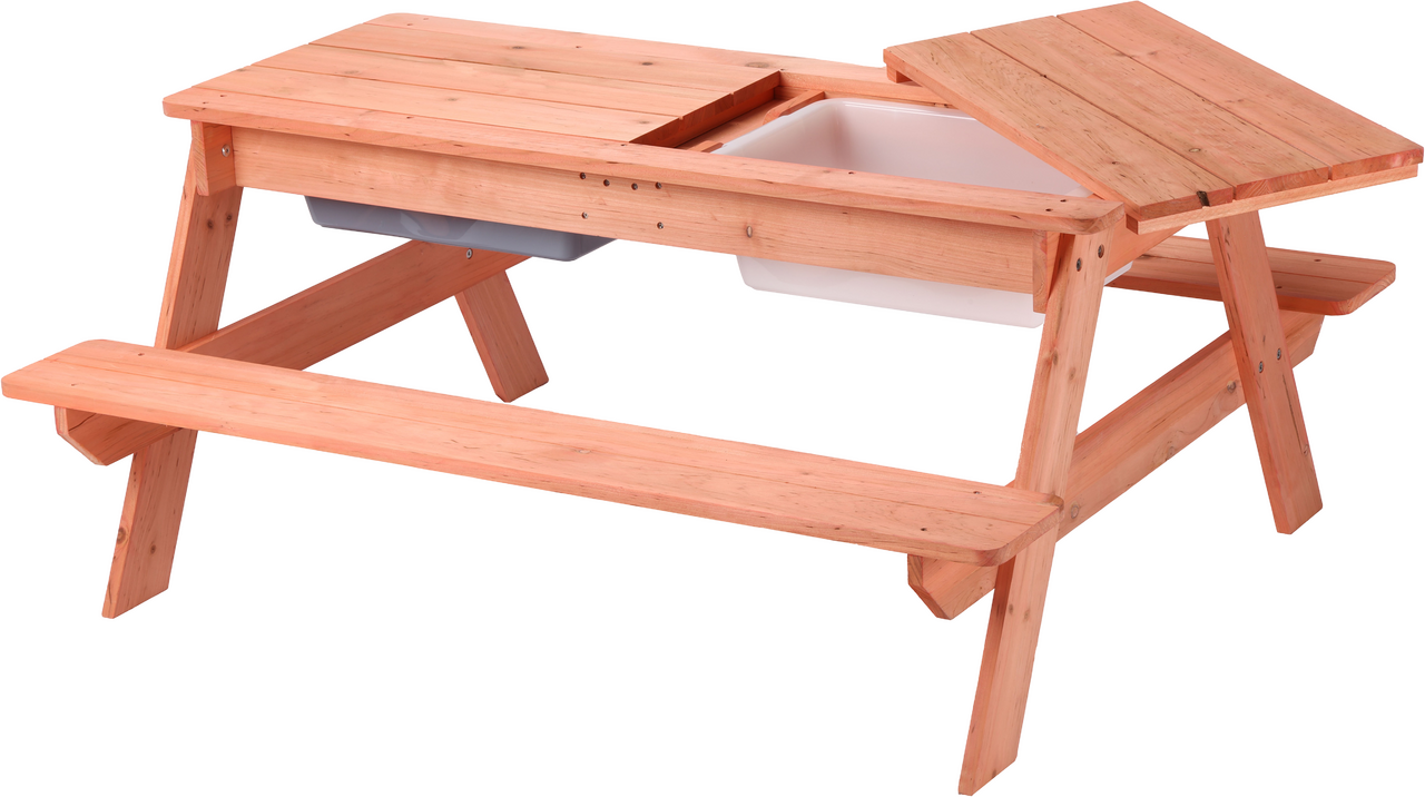 Sand and Water Activity Picnic Table