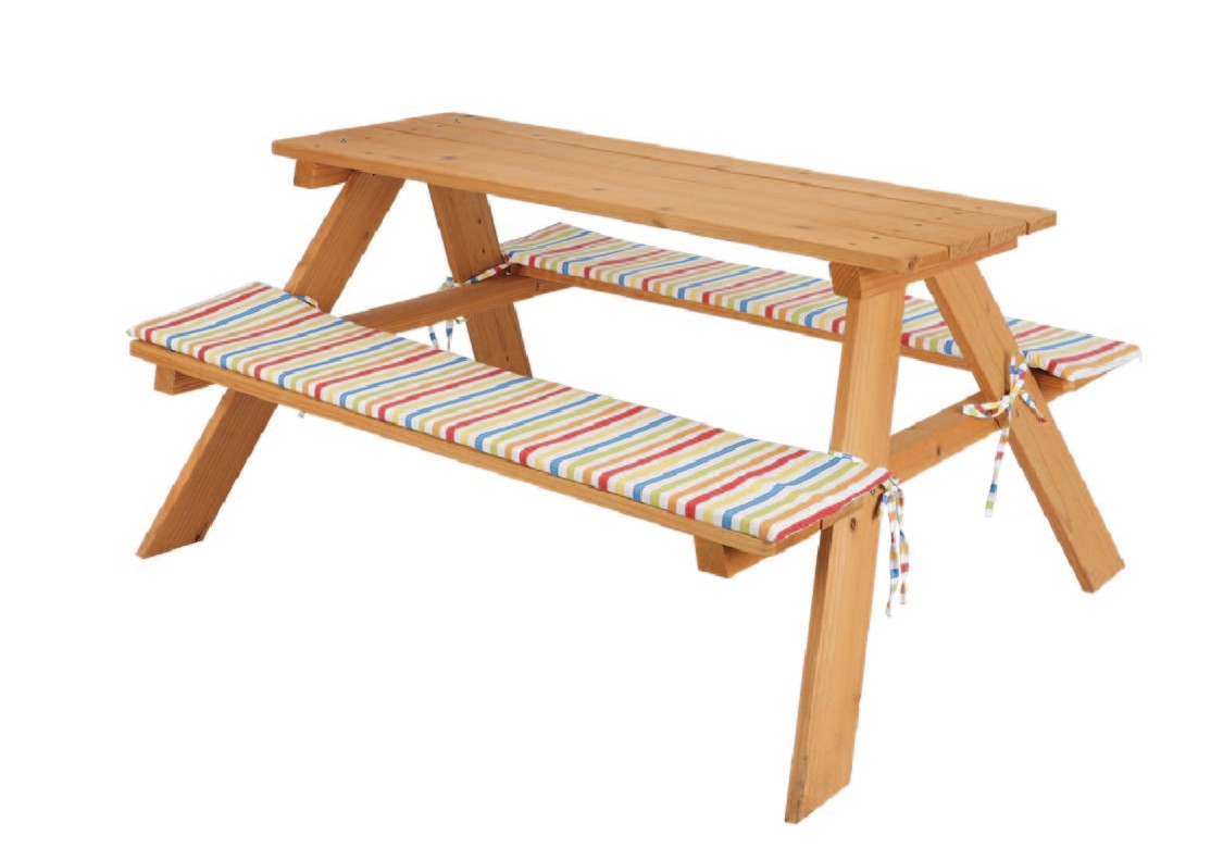 Kids Wooden Picnic Table
