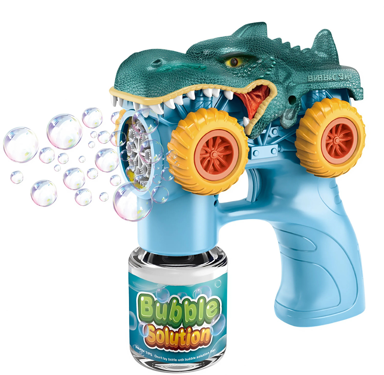 8 Holes Dino Bubble Blaster