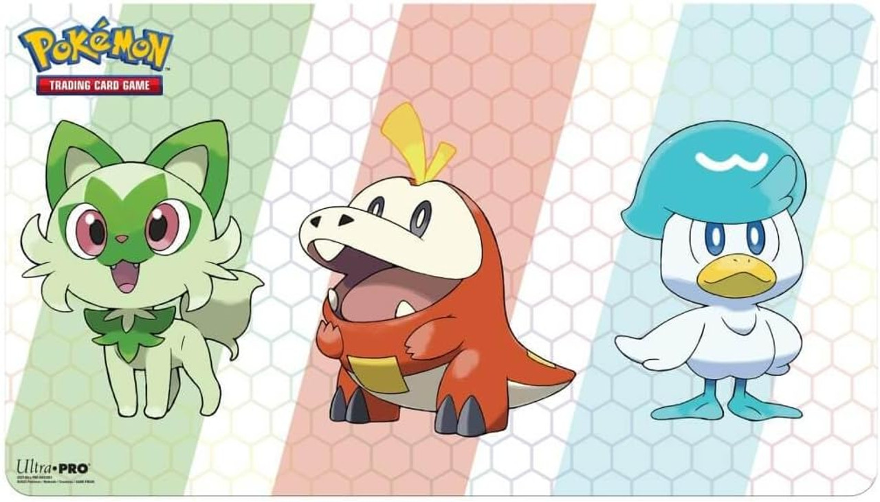 Pokemon - Paldea First Partner ChromaFusion Standard Deck Protector Sleeves & Full View Deck - Combo Pack