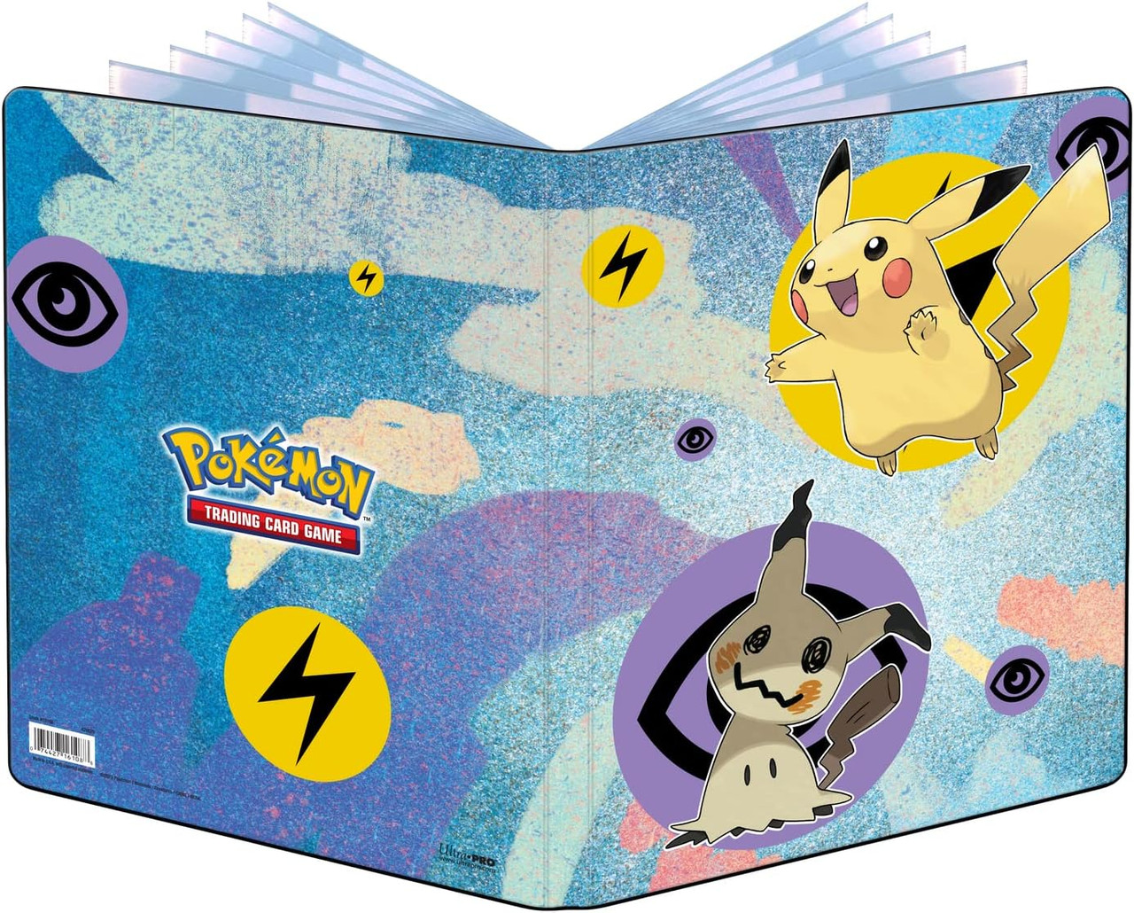 Pokemon Pikachu & Mimikyu 9-Pocket Folder