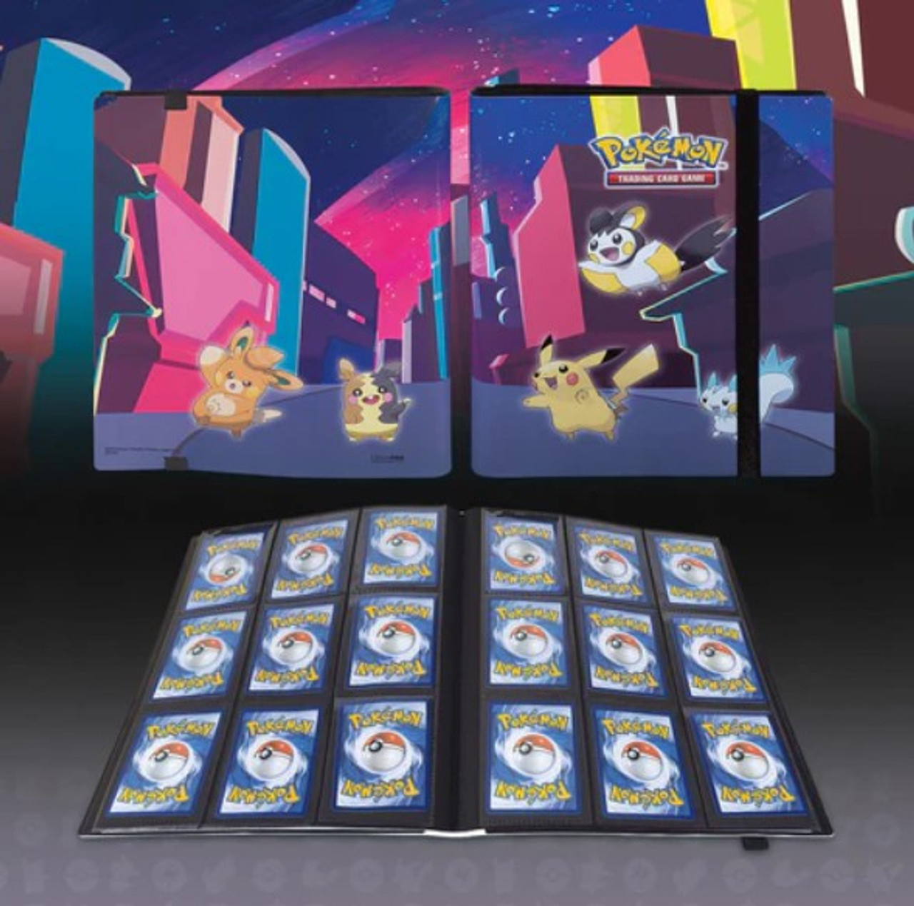 Gallery Series Shimmering Skyline 9-Pocket Pro Binder for Pokemon Gallery Series Shimmering Skyline 9-Pocket Pro Binder for Pokemon
