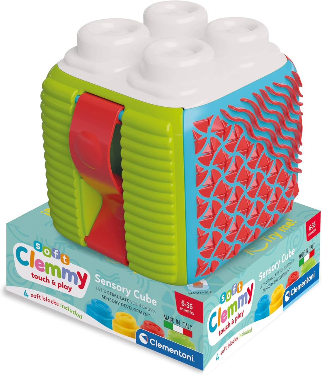 Clementoni Sensory Activity Cube Clementoni Sensory Activity Cube