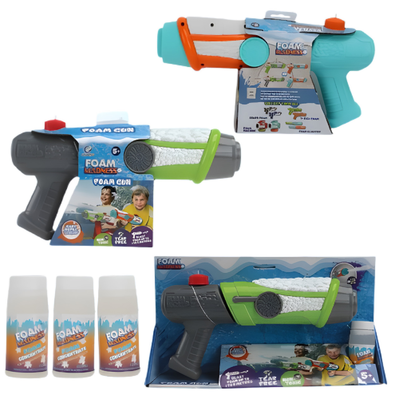 Bubble Bliss Foam Madness Gun