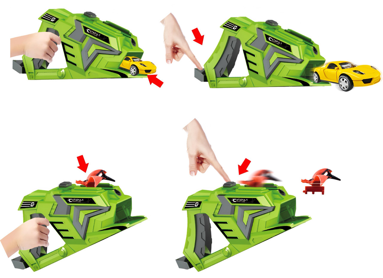 Car Creatures Car Catapault Launcher with Dinos