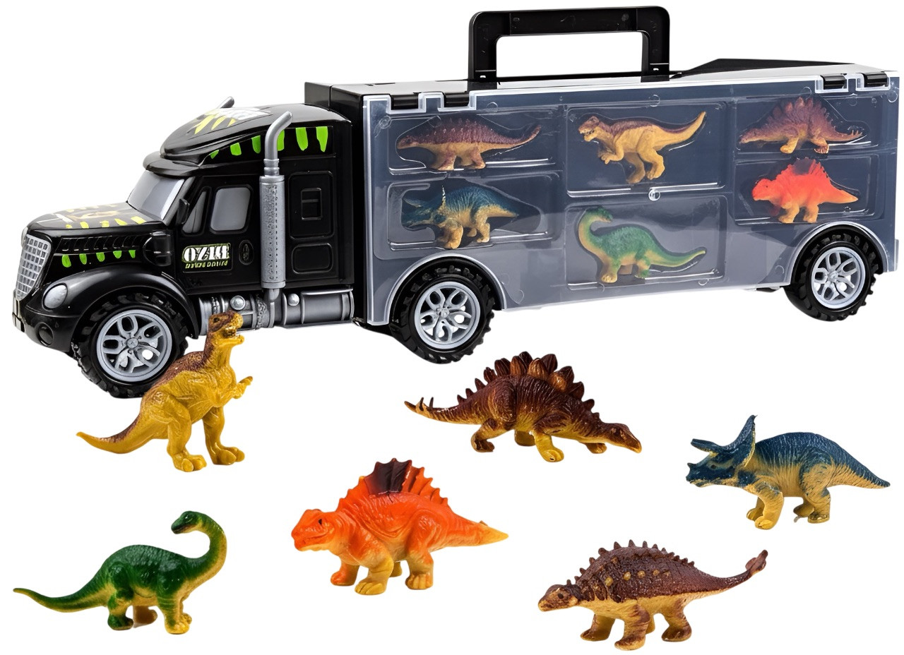 Car Creatures Truck Carry Case With Dinos Car Creatures Truck Carry Case With Dinos
