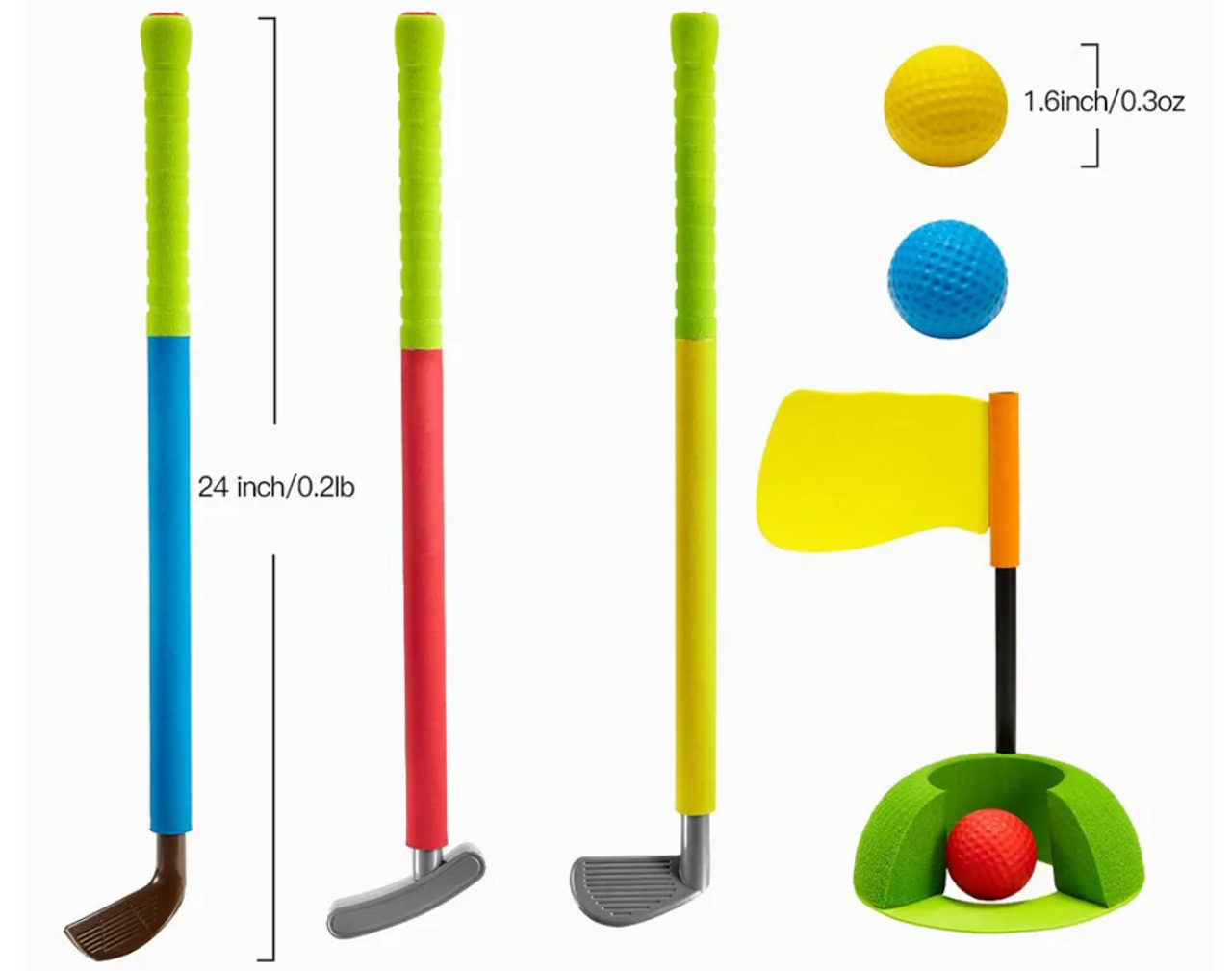 Kid Play Foam Golf Set