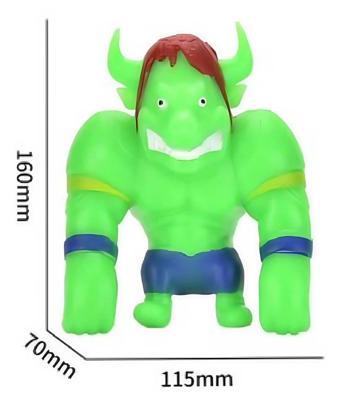 Popsey Stretchy Monster Bull Warrior
