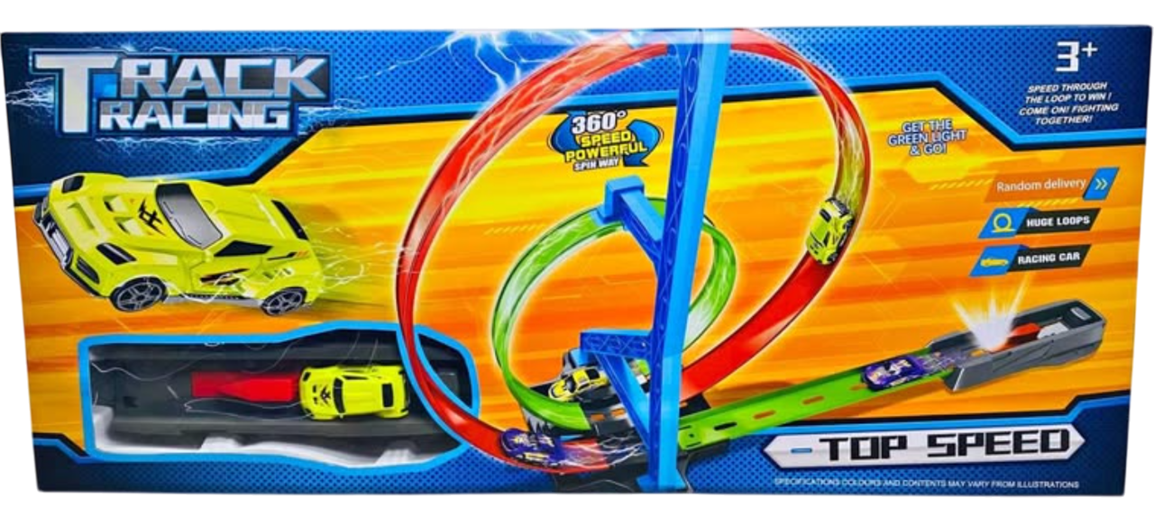 Skyway Double Loop Launching Trackset Skyway Double Loop Launching Trackset