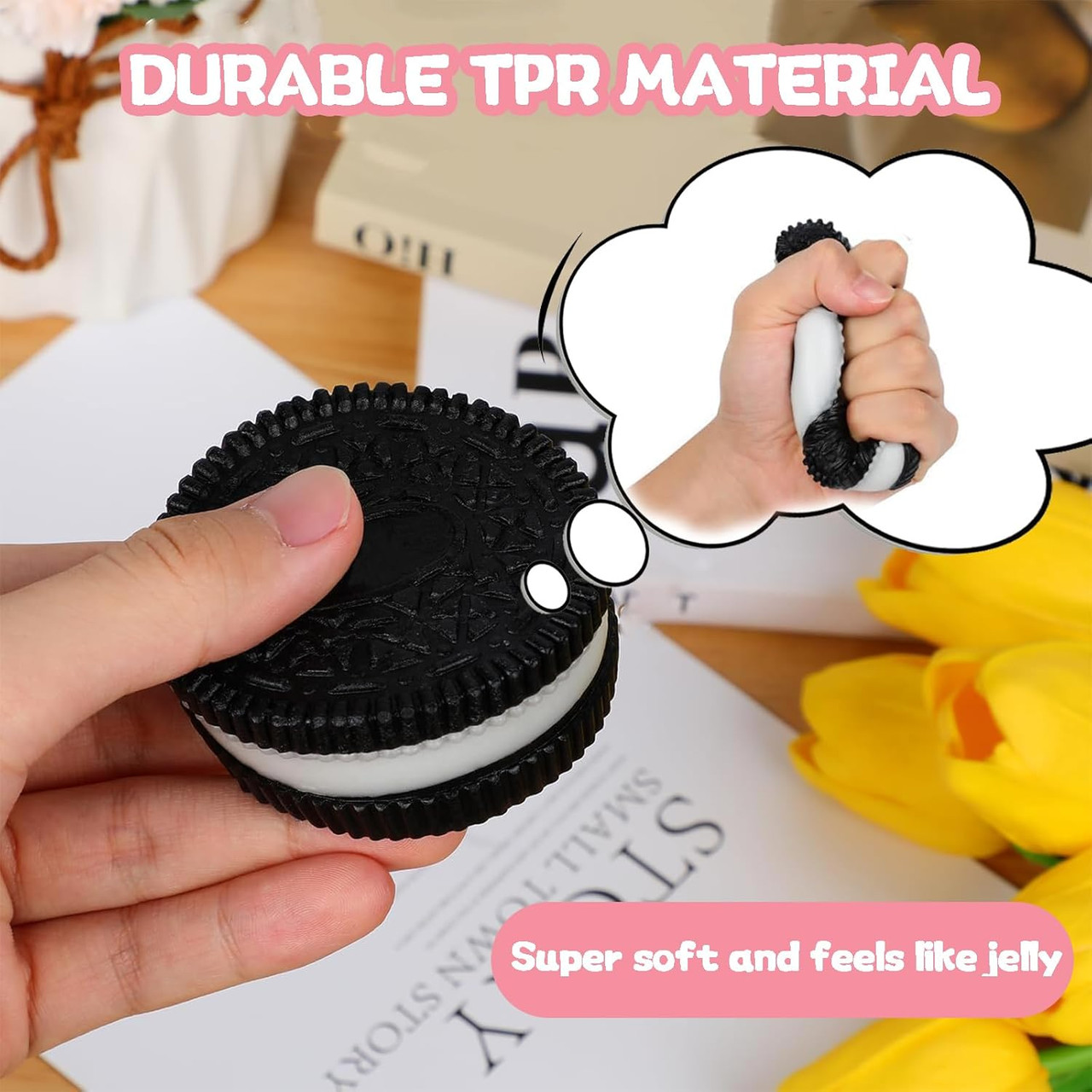 Squeeze Delights Squishy Choco Cookie