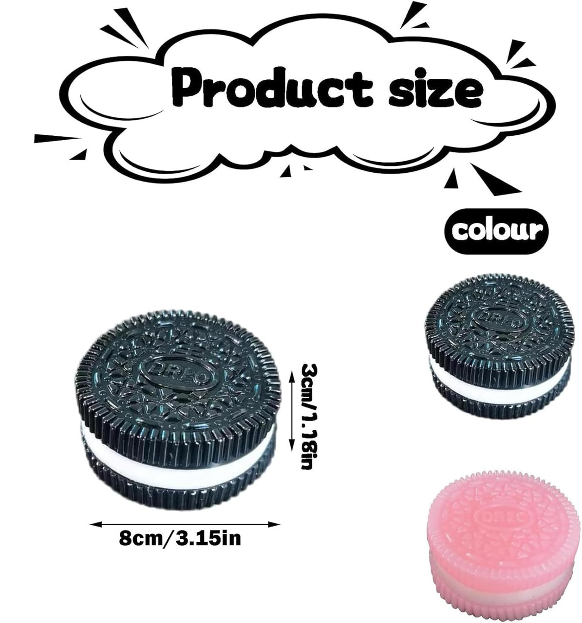 Squeeze Delights Squishy Choco Cookie