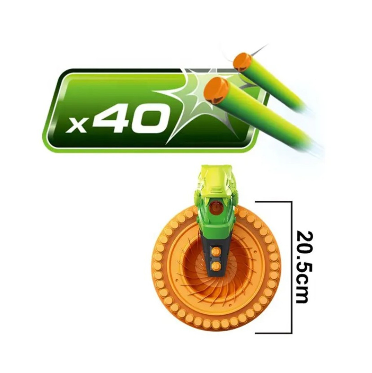 True Shot Dinosaur Barrel Blaster