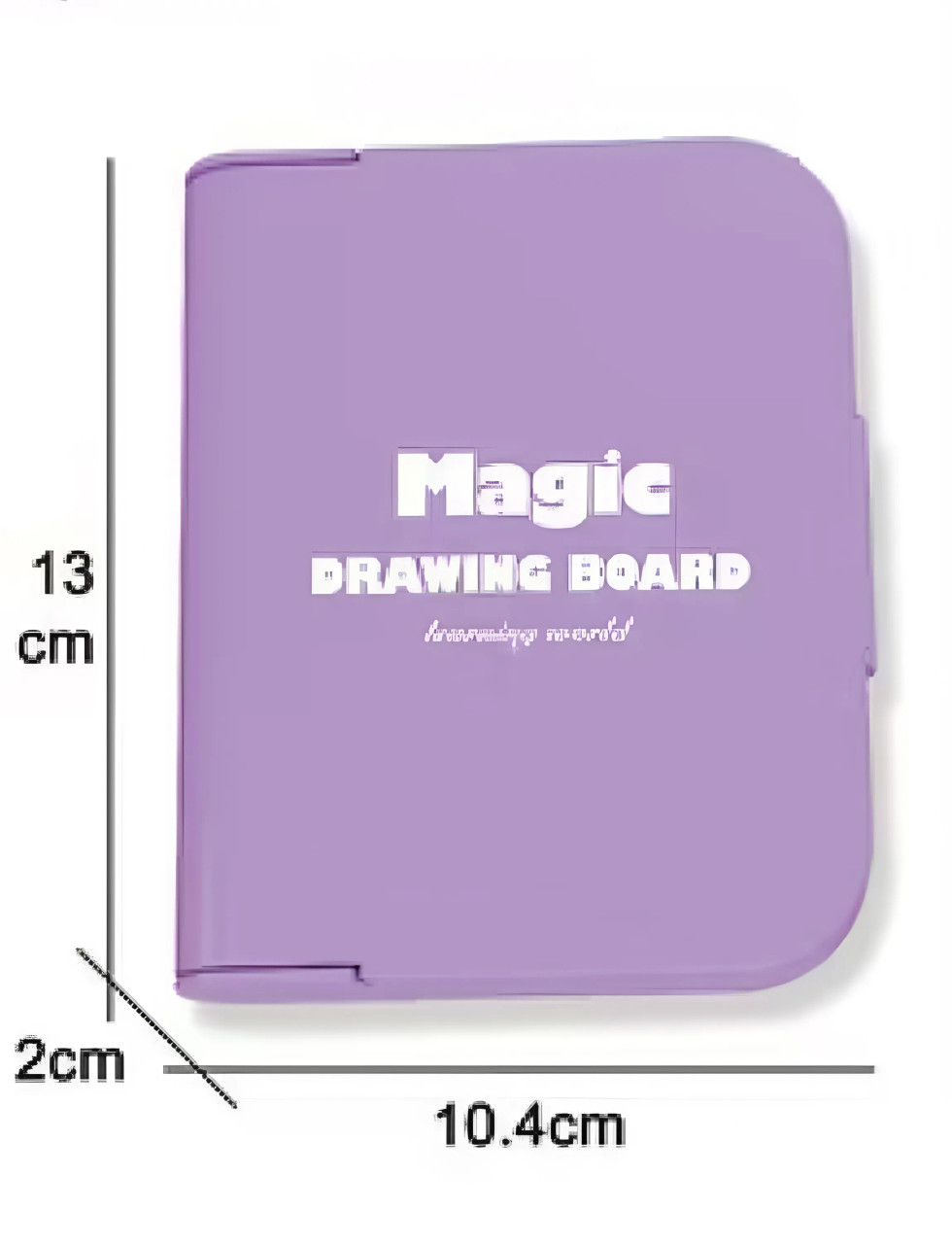 Wonder Co Mini Magic Drawing Board - Purple Wonder Co Mini Magic Drawing Board - Purple