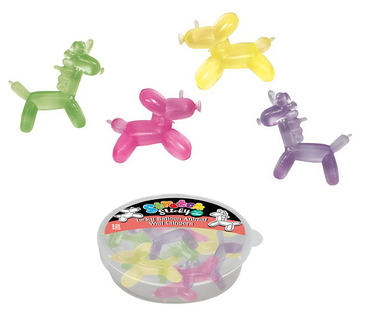 Stretchy Sticky Wall Balloon Dogs 