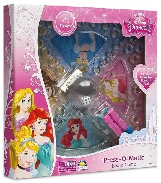 Disney Princess Press-O-Matic Board Game