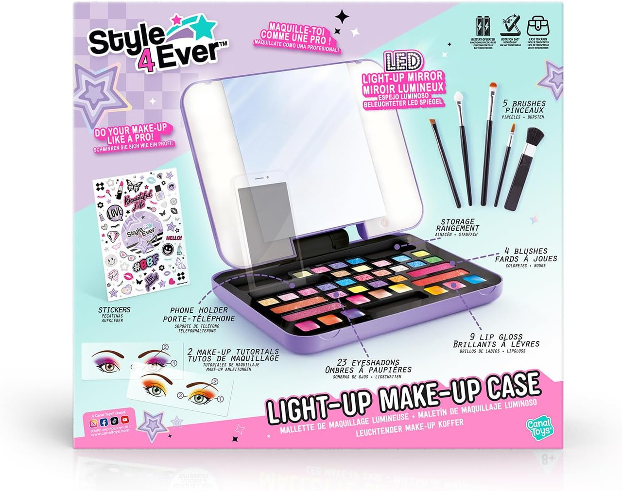 Style 4 Ever - Make Up Led Case Style 4 Ever - Make Up Led Case