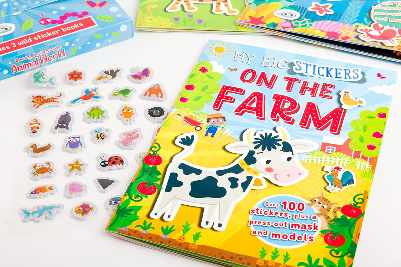 Sparkly Activity Case: Animal World Sparkly Activity Case: Animal World