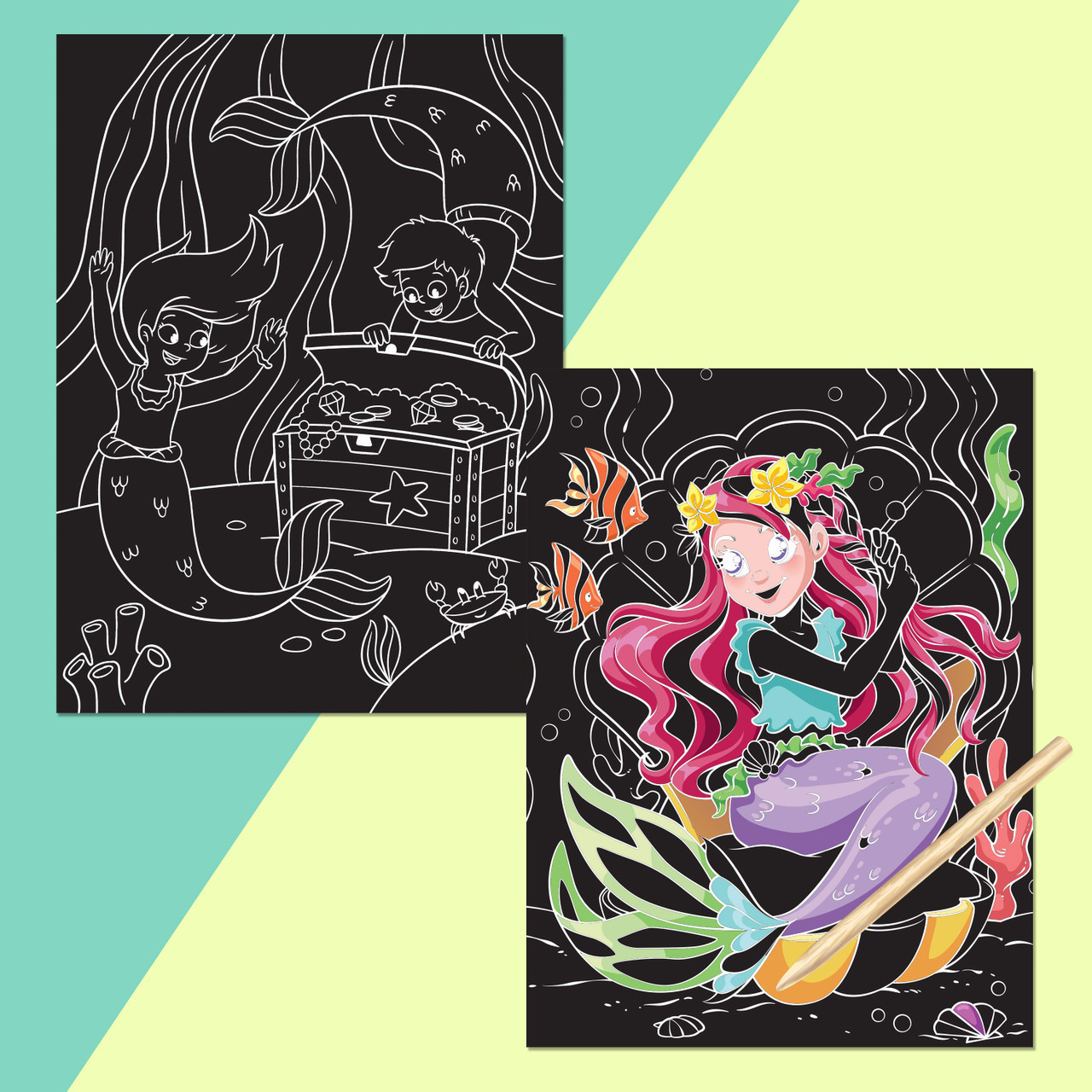 Scratch Surprise Mermaid Fantasy Scratch Surprise Mermaid Fantasy