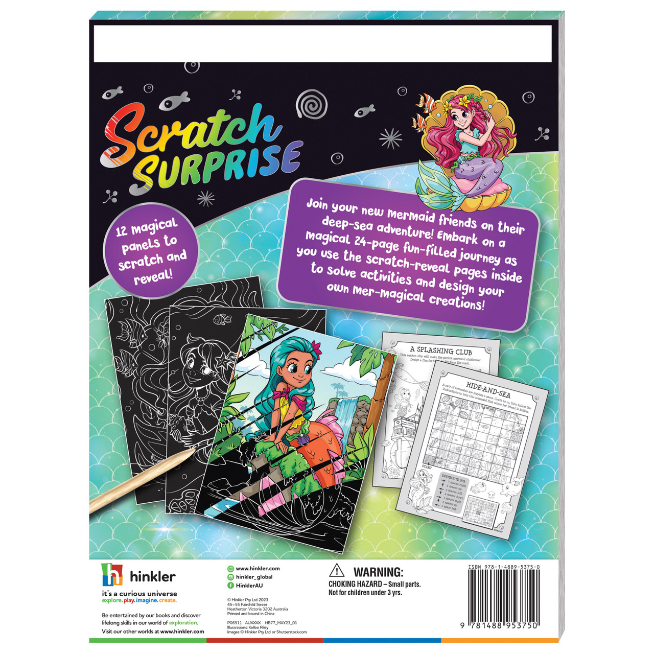 Scratch Surprise Mermaid Fantasy Scratch Surprise Mermaid Fantasy