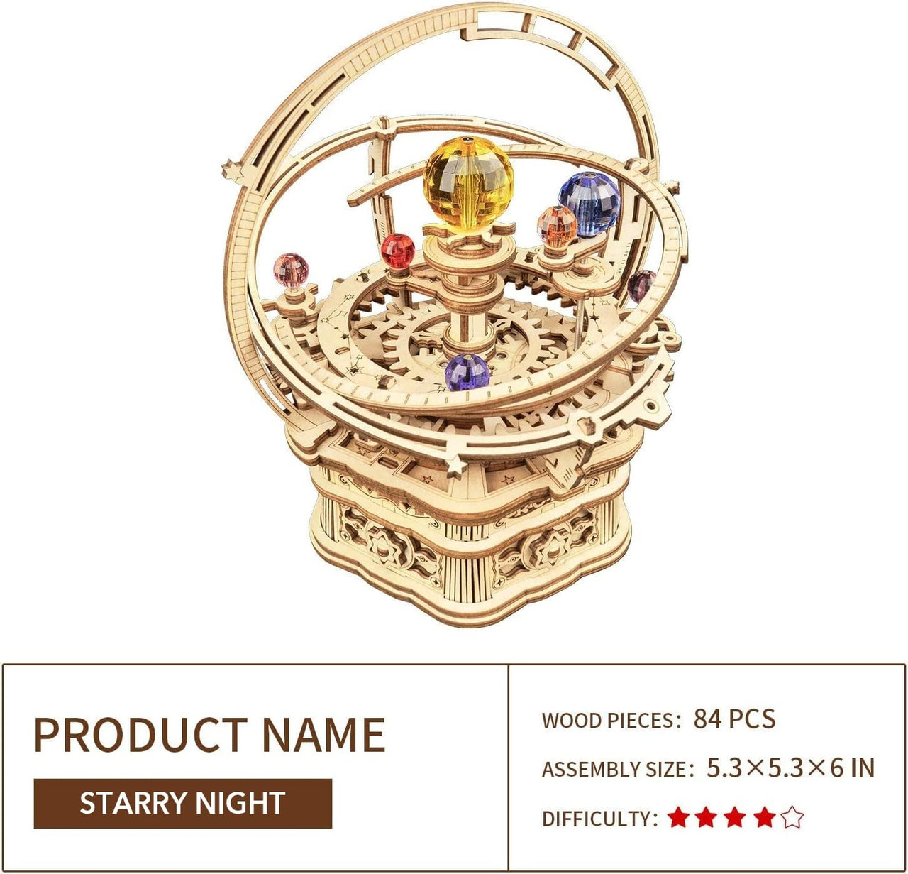 ROKR Starry Night Music Box 