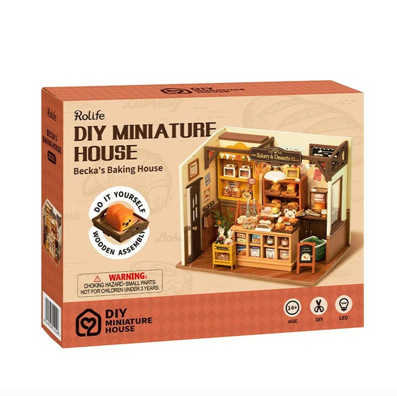 Rolife DIY Mini House - Becka''s Baking House  Rolife DIY Mini House - Becka''s Baking House