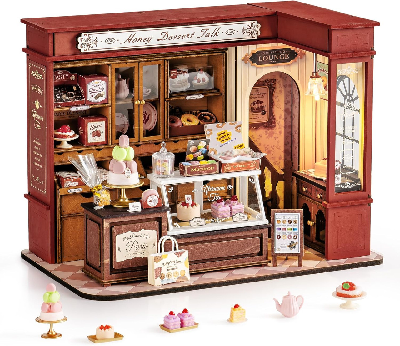 Rolife DIY Mini House - Honey Dessert Talk  Rolife DIY Mini House - Honey Dessert Talk
