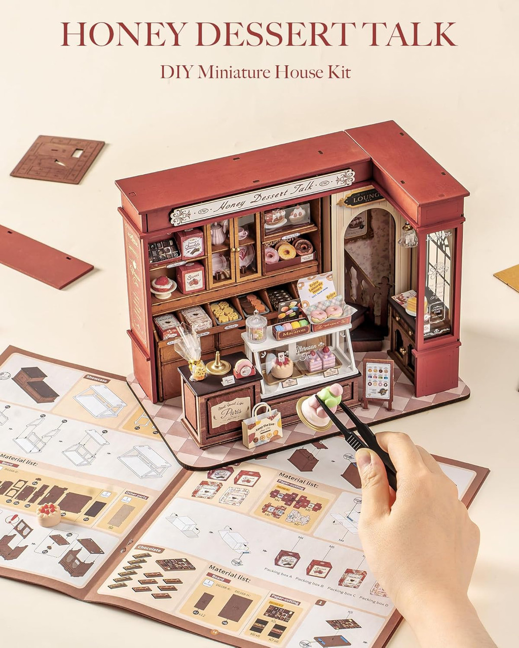Rolife DIY Mini House - Honey Dessert Talk  Rolife DIY Mini House - Honey Dessert Talk