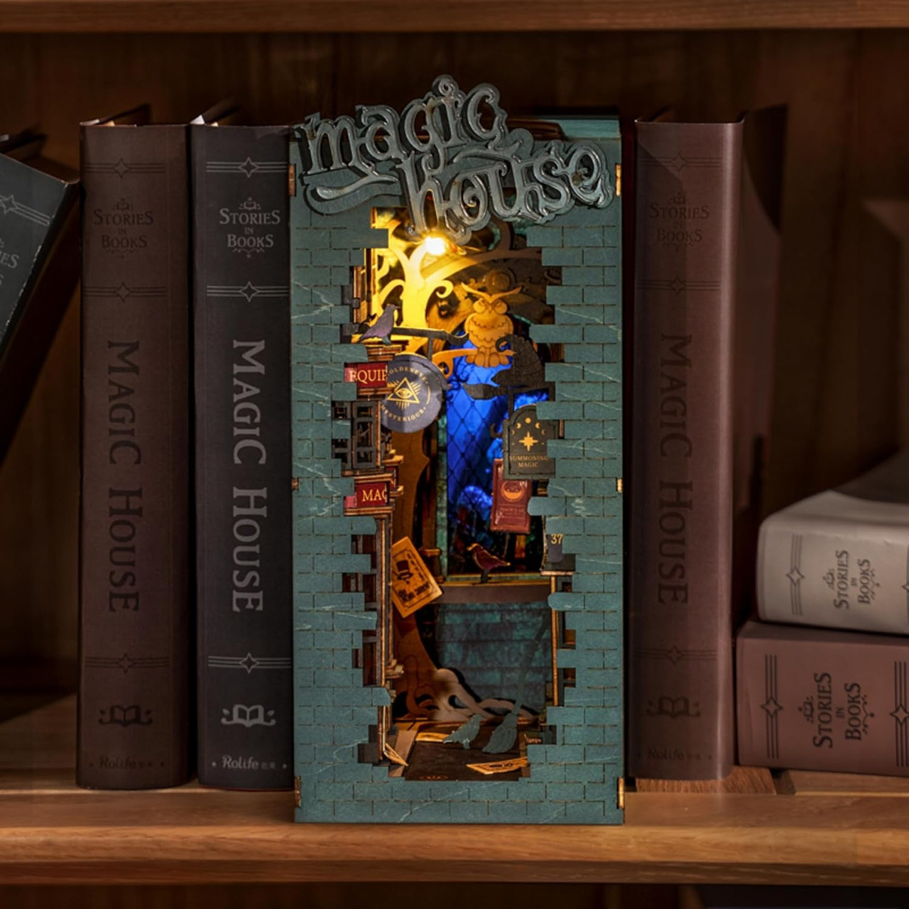 Time DIY Bookends - Magic House  Time DIY Bookends - Magic House