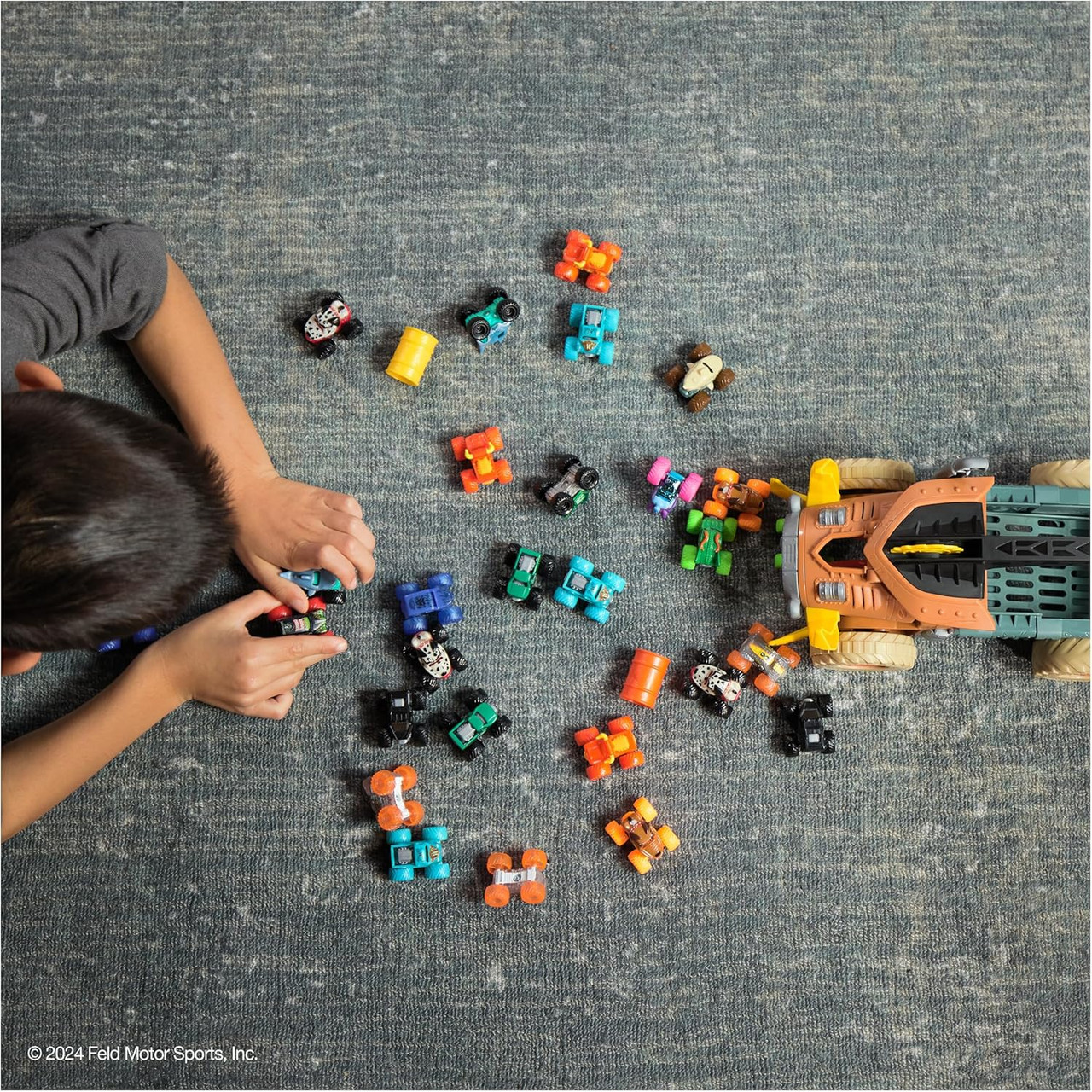 Monster Jam Minis - Warthog Playset