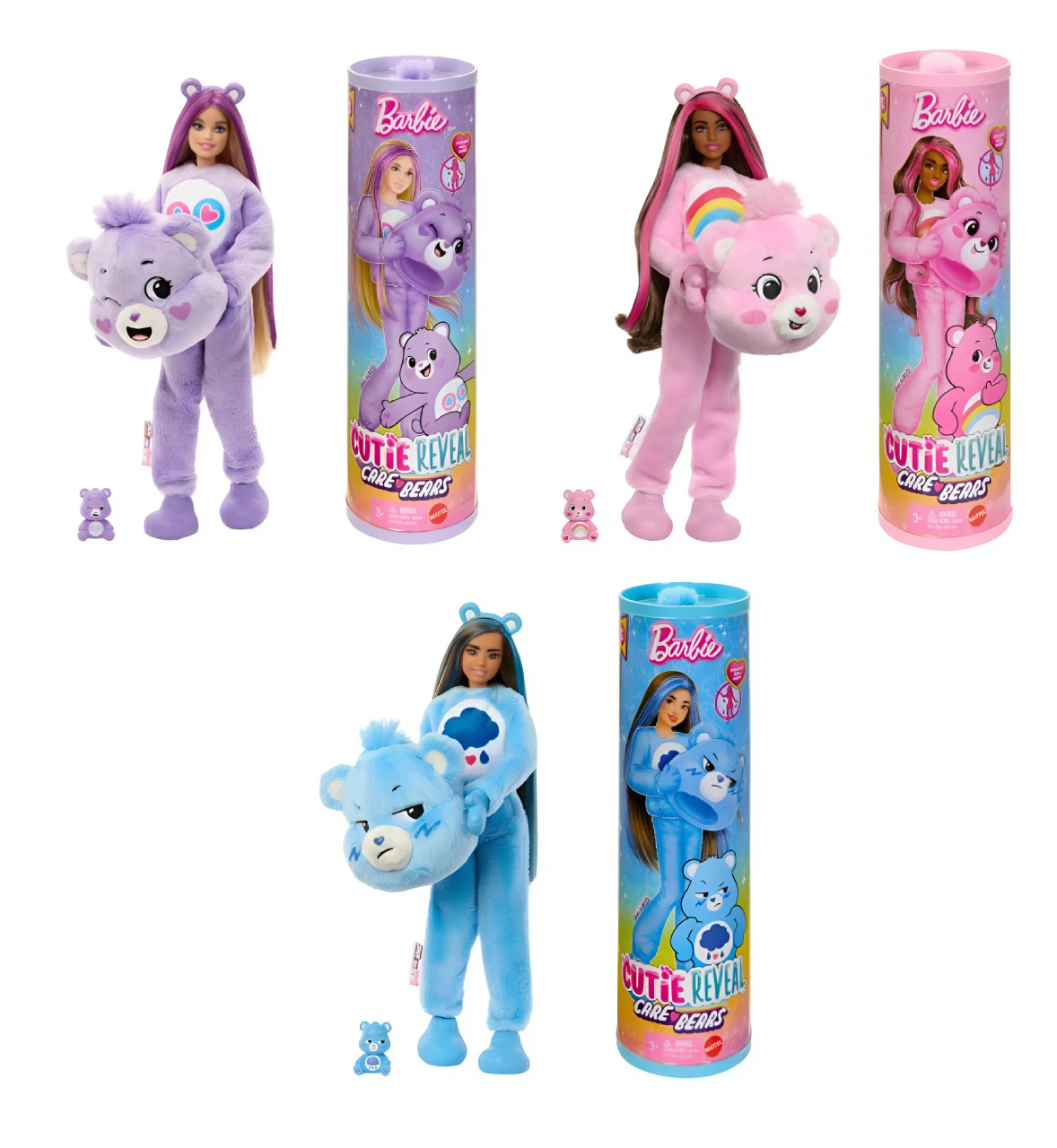 Care Bears Barbie Cutie Reveal Doll