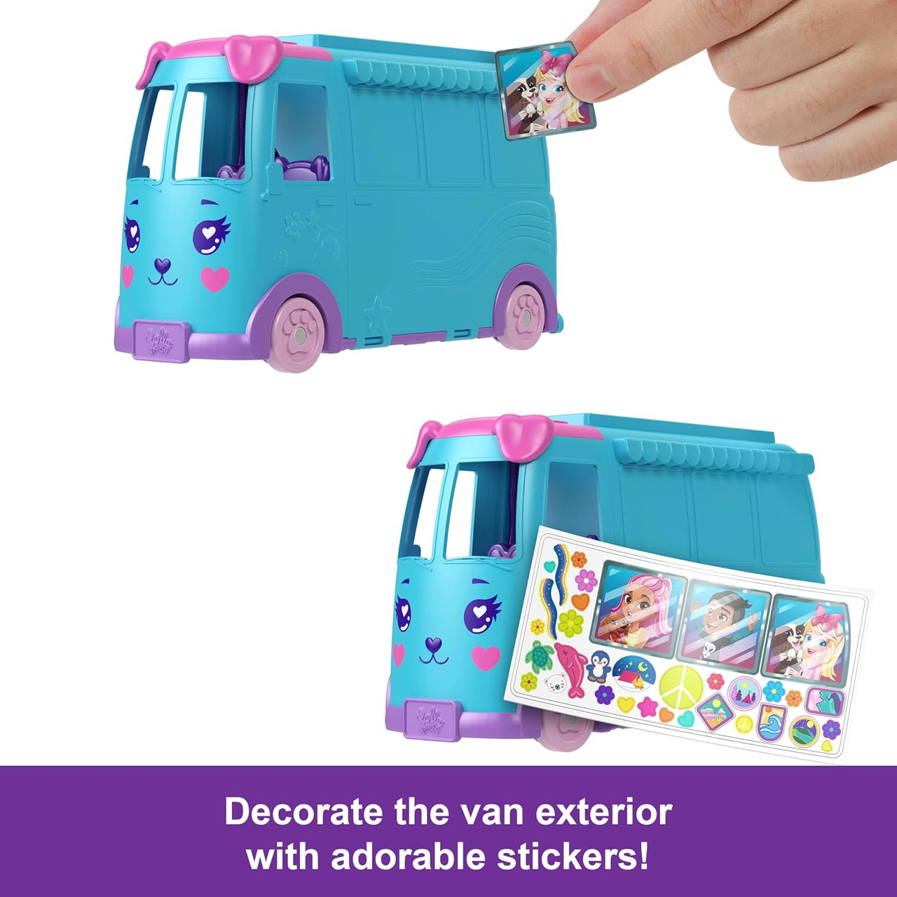 Polly Pocket Pet Mobile Adventure Playset Polly Pocket Pet Mobile Adventure Playset